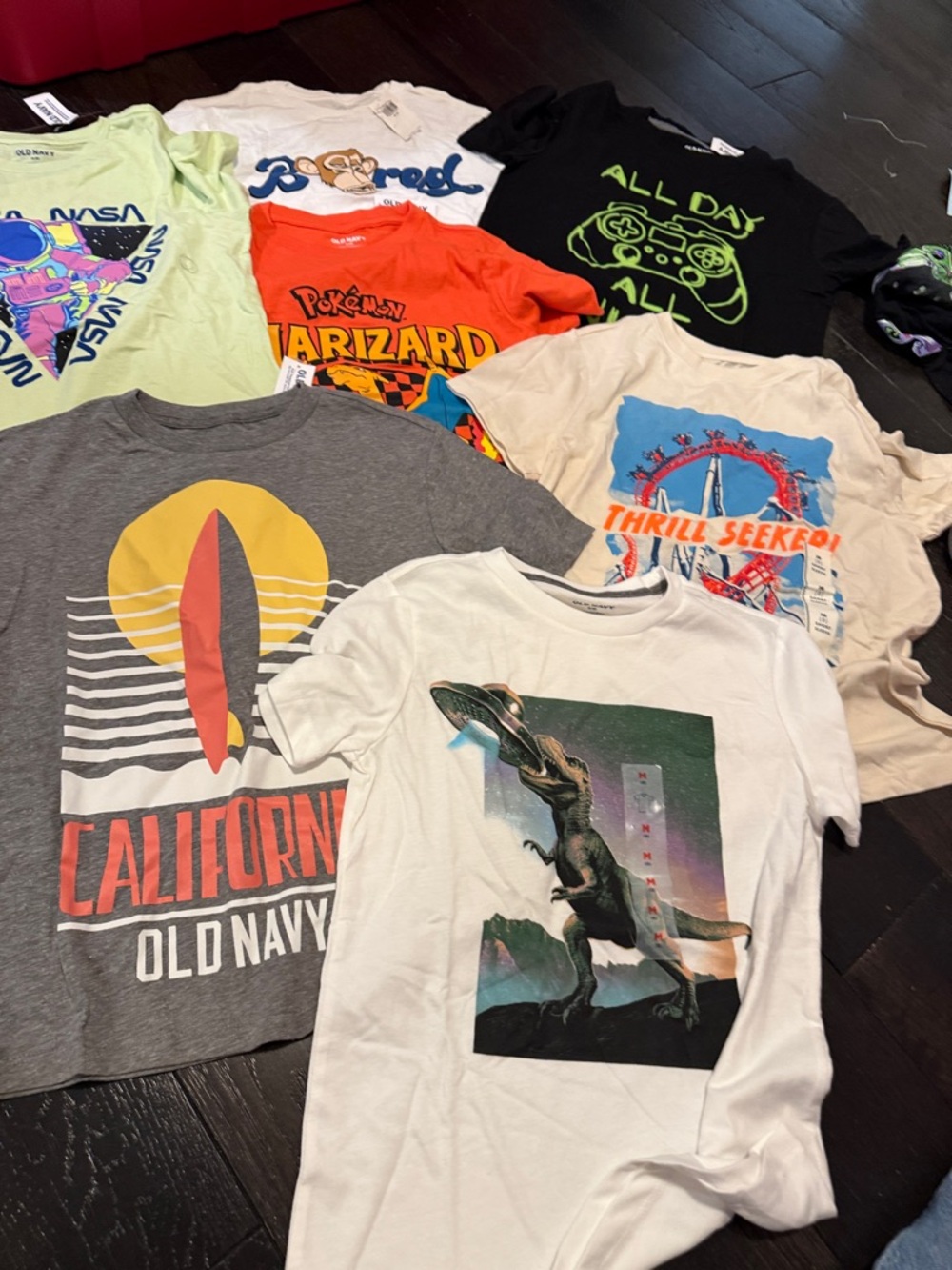 Old Navy/cat&jack boys tee shirt lot M